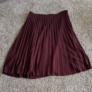 City Chic | Midi A-Line Pleated Skirt NWT